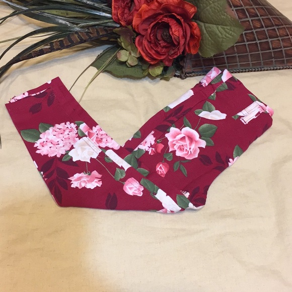 Floral Print Jeggings - Picture 7 of 8